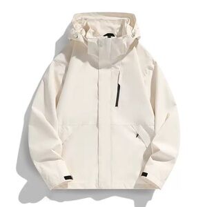 Men's Cream Performance Jacket